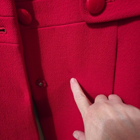 Size 4 J. Crew Wool Blend Peacoat - Picture 13 of 14